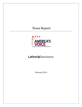 Texas Report