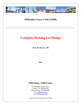 Complete Parking Lot Design