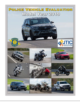 Model Year Police Vehicle Evaluation 2019