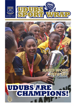 UDUBS SPORTWRASPORT WRAP Debut Issue • December 2016