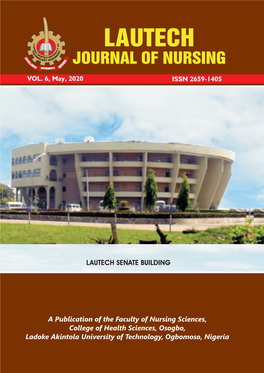 Lautech New Edition April 2020 Article 10