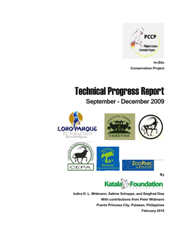 PCCP Technical Progress Report 2009