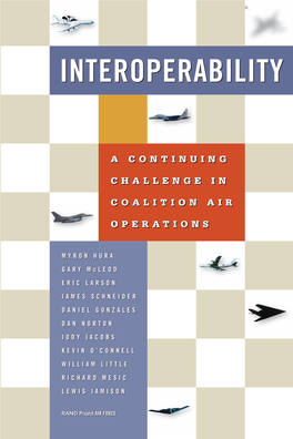 Interoperability: a Continuing Challenge in Coalition Air Operations