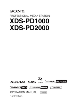 Xds-Pd1000 Xds-Pd2000