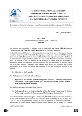 Euronest Parliamentary Assembly Assemblée Parlementaire Euronest Parlamentarische Versammlung Euronest Парламентская Aссамблея Евронест