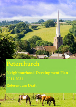 Peterchurch Neighbourhood Plan September 17