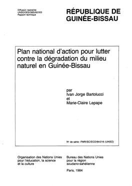 Plan National D'action Pour Lutter Contre La Dégradation Du Milieu