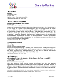 Annepont Antezant-La-Chapelle Archingeay