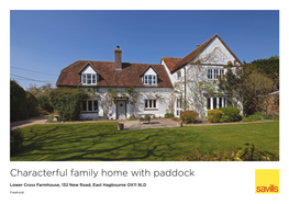 Characterful Family Home with Paddock