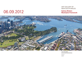 Sydney Modern Masterplan Framework ART GALLERY OF