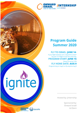 Program Guide Summer 2020