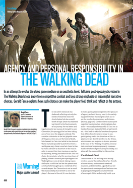 Agency and Personal Responsibility in the Walking Dead