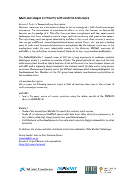 Multi-Messenger Astronomy with Neutrino Telescopes