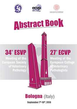 Abstract Book TABLE of CONTENTS