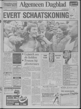 1985: Evert Van Benthem Wint De Elfstedentocht