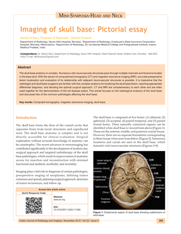 Imaging of Skull Base