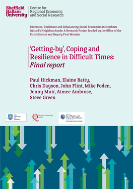 'Getting-By', Coping and Resilience in Difficult Times: Final Report