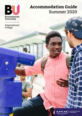 Bournemouth University International College Accommodation Guide Summer 2020