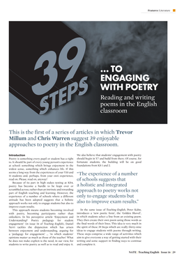 39 Steps to Engaging with Poetry