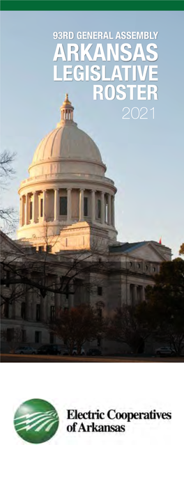 2021 Electric Cooperatives of Arkansas Legislative Roster