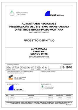 Elenco Ditte Comune Di Cergnago