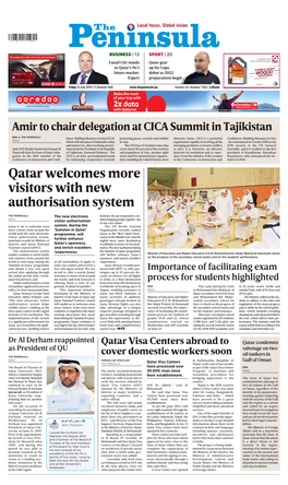 Qatar Welcomes More Visitors with New Authorisation System