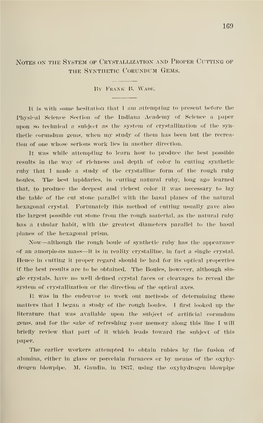 Proceedings of the Indiana Academy of Science