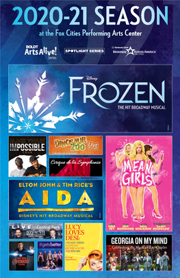 SEASON at the Fox Cities Performing Arts Center ©Disney