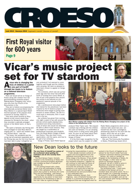 Vicar's Music Project Set for TV Stardom