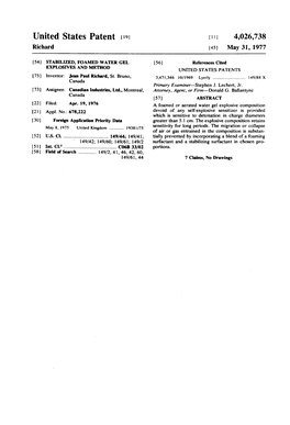 United States Patent (19) 11) 4,026,738 Richard (45 May 31, 1977