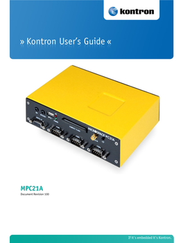 MPC21A Document Revision 100