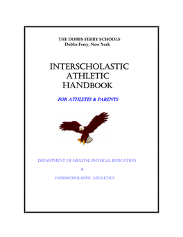 Interscholastic Athletic Handbook