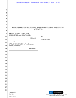 Case 3:17-Cv-05244 Document 1 Filed 04/03/17 Page 1 of 100