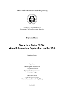 Towards a Better VIEW: Visual Information Exploration on the Web