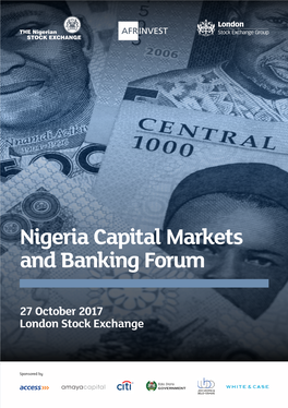 Nigeria Capital Markets and Banking Forum