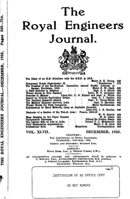 The Royal Engineers Journal