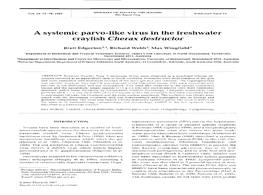 A Systemic Parvo-Like Virus in the Freshwater Crayfish Cherax Destructor