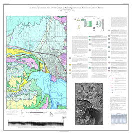 Surficial Geologic Map of the Coeur D'alene Quadrangle, Kootenai