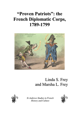 The French Diplomatic Corps, 1789-1799