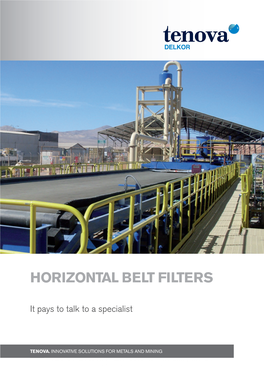 Horizontal Belt Filters