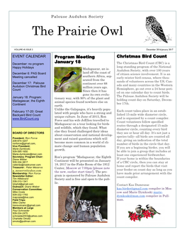 The Prairie Owl