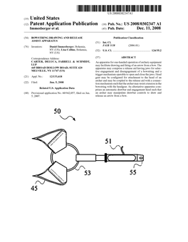 (12) Patent Application Publication (10) Pub. No.: US 2008/0302347 A1 Immesberger Et Al