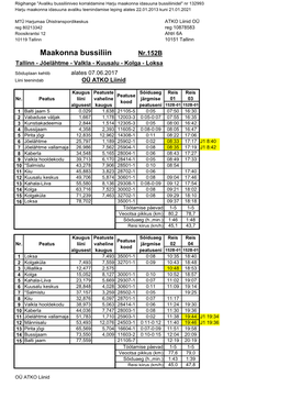 01B-Schedule for Line, Version 1.3.0724