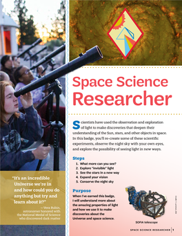 Space Science Researcher