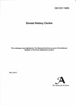 Dorset History Centre