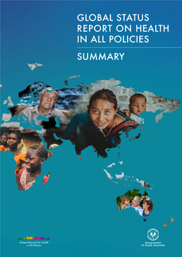 Global Status Report on Health in All Policies Summary