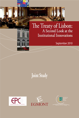 The Treaty of Lisbon