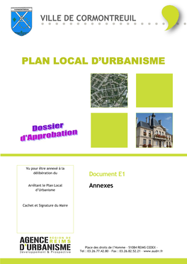 Plan Local D'urbanisme