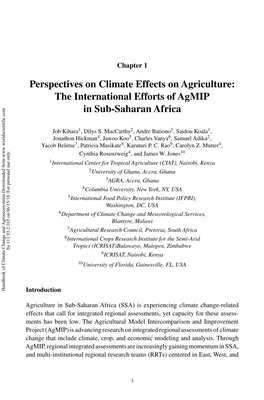 Handbook of Climate Change and Agroecosystems 9.75In X 6.5In B2010-V2-Ch01 Page 3