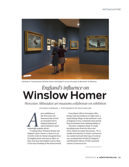 Winslow Homer and England” Are Put Into Place at Worcester Art Museum